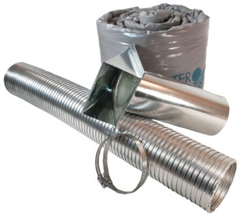 Rock-Vent Pellet Pipe 3 Fresh Air Intake Kit