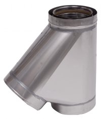Z-Vent Double Wall Lateral 45deg IN/W Branch 